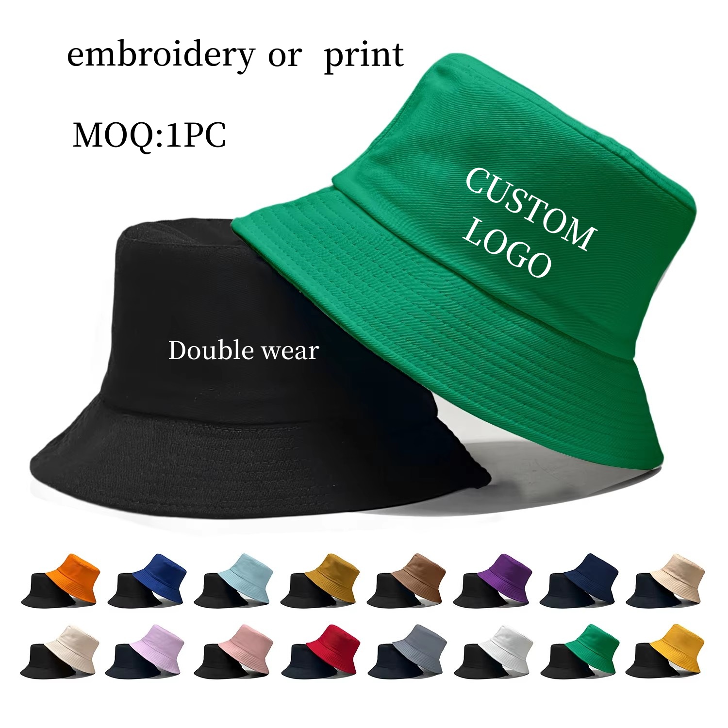 Custom Logo Double Side Fisher - Fishing Hat のレビューと価格