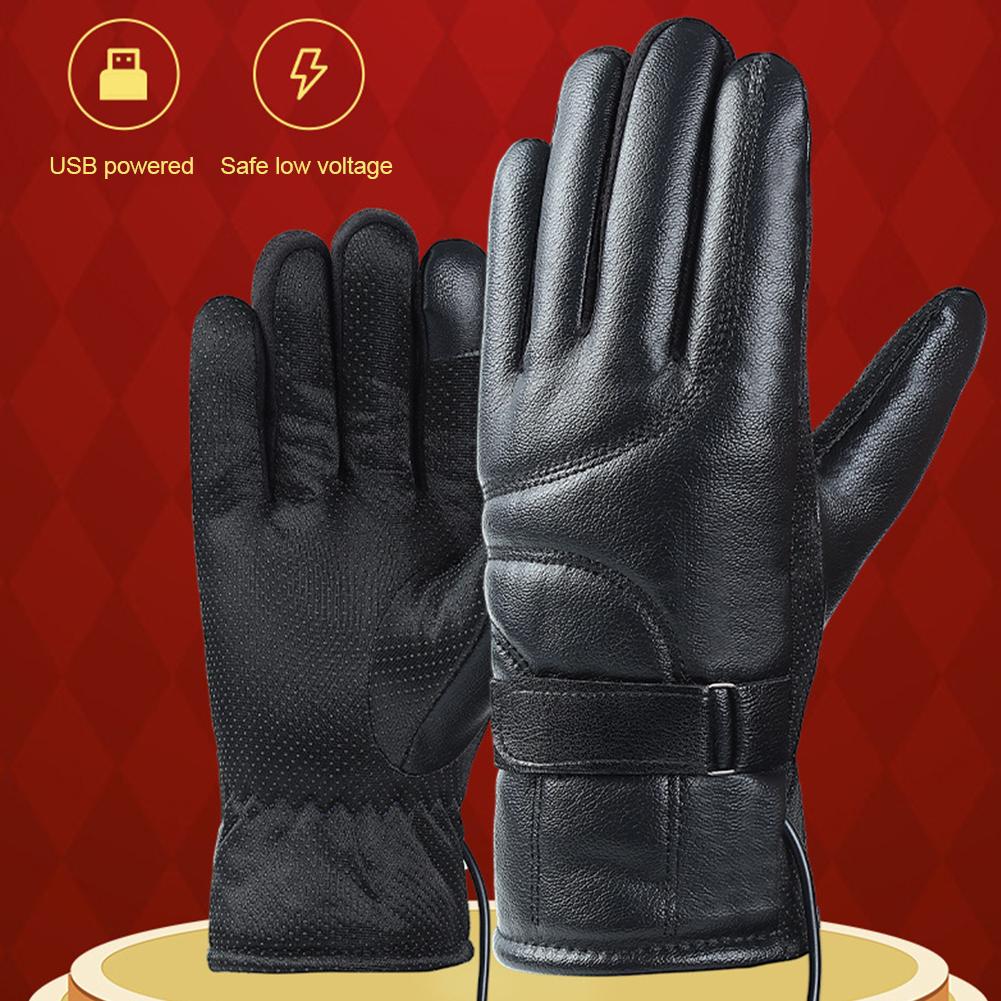 1 Pair USB Heating Gloves Rech - Fishing Gloves のレビューと価格