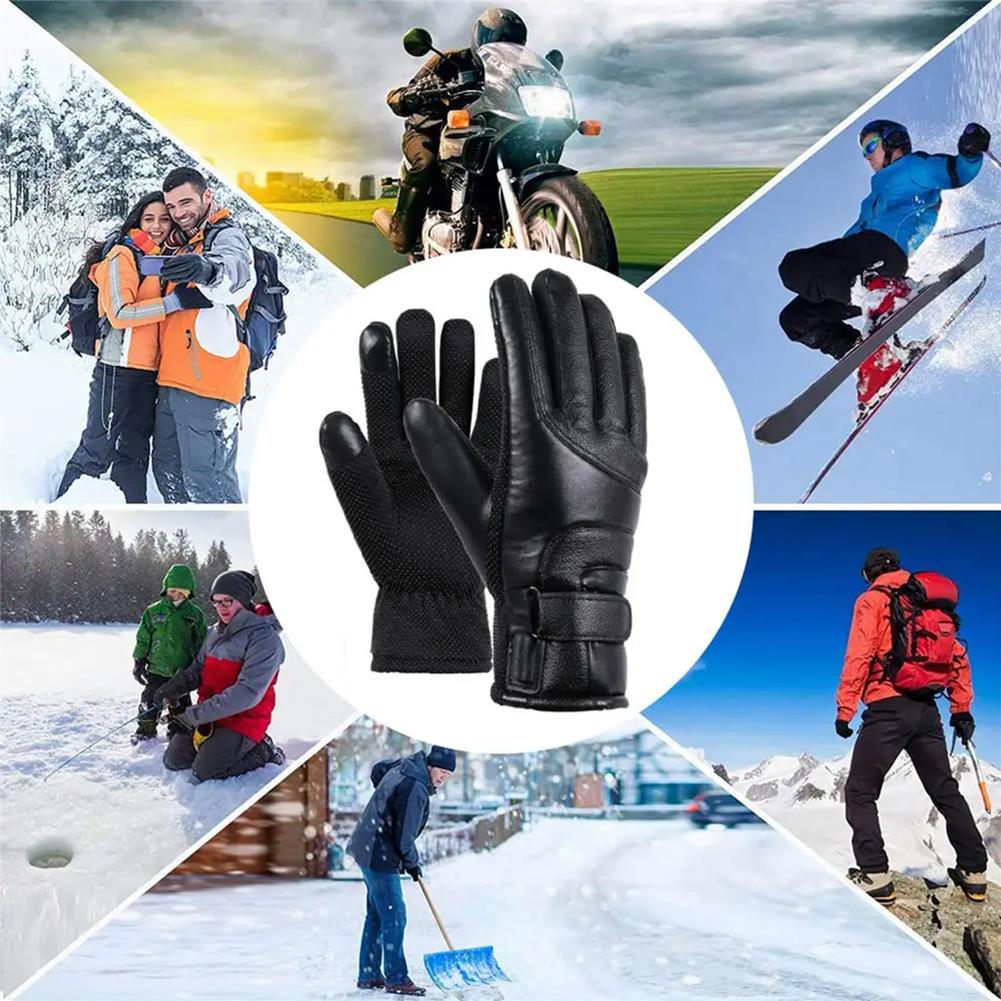 1 Pair USB Heating Gloves Rech - Fishing Gloves のレビューと価格