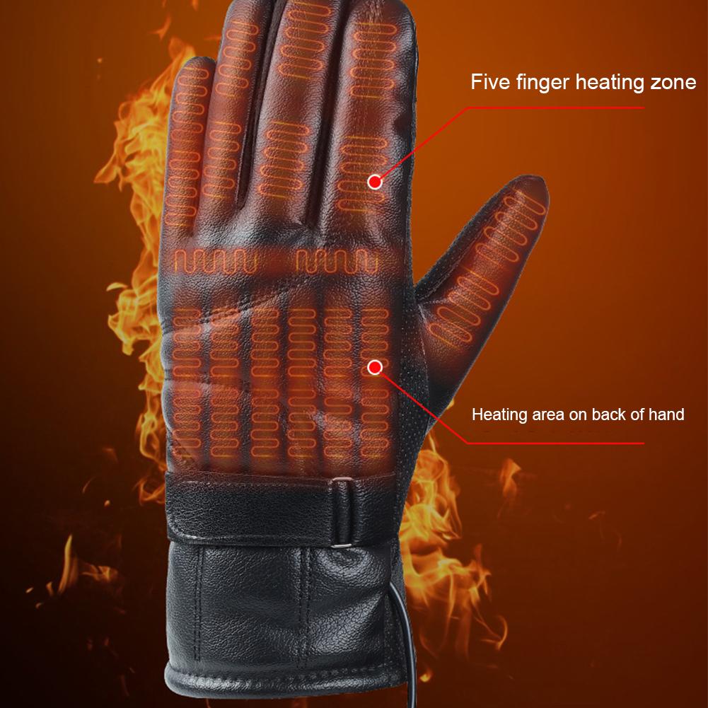 1 Pair USB Heating Gloves Rech - Fishing Gloves のレビューと価格