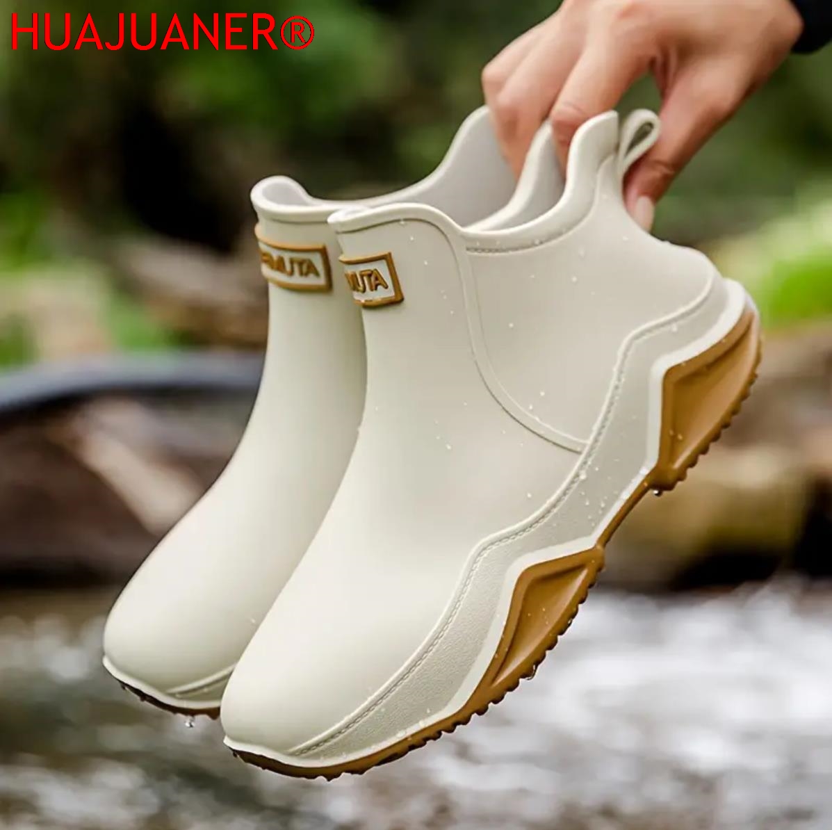 Men's Rain Boots for All Seaso - Fishing Boots のレビューと価格