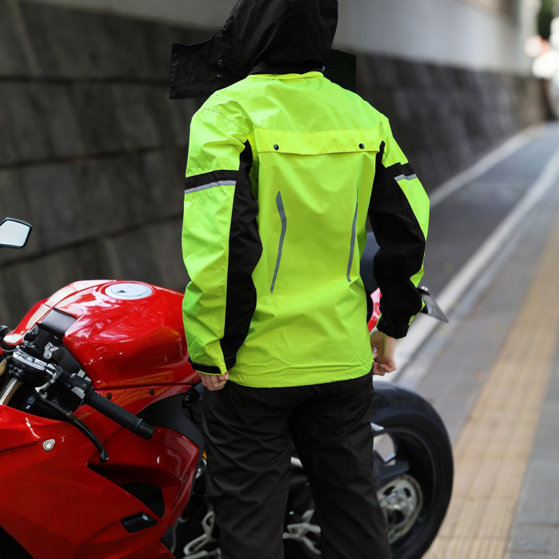 WOSAWE Motorcycle Raincoat Wat - Fishing Rain Suit のレビューと価格