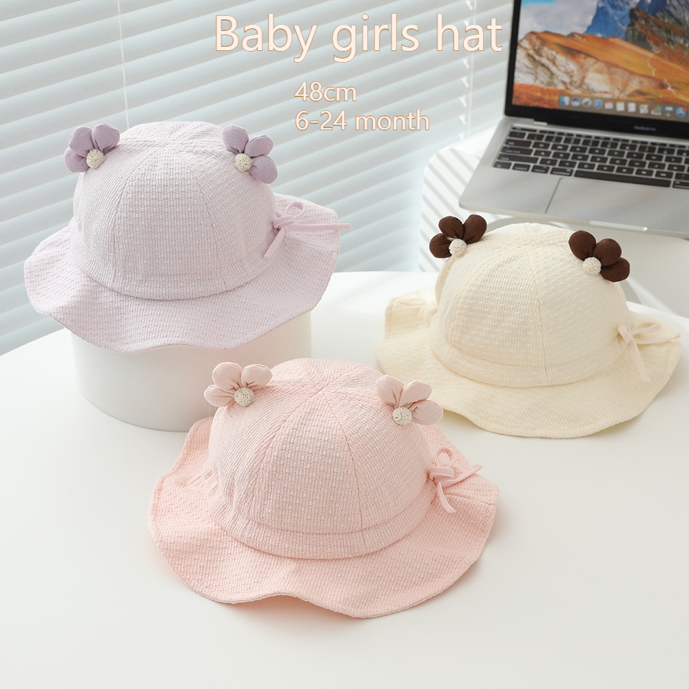 Baby Girls Sun Hat 48cm 6-24 M - Fishing Hat のレビューと価格