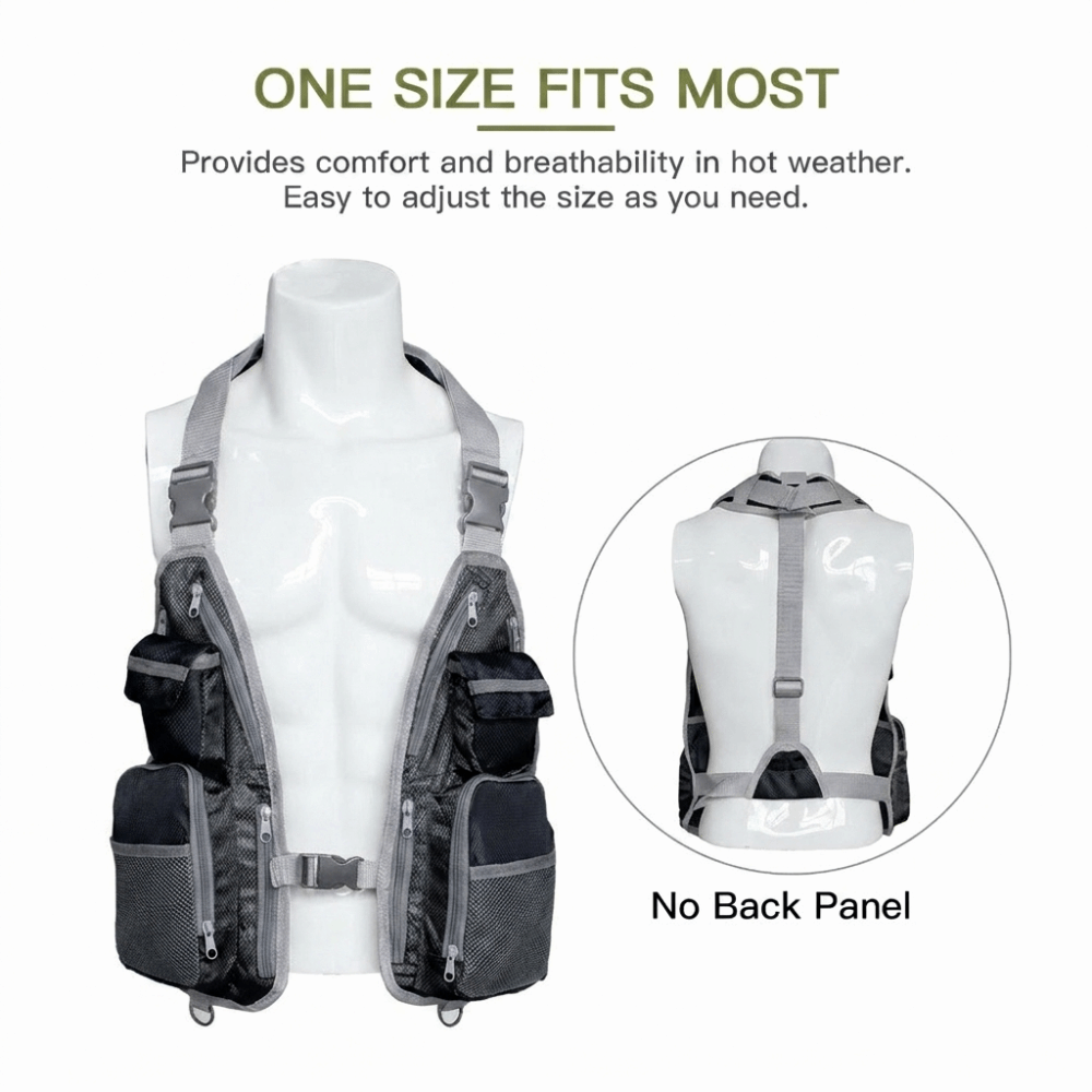 Durable Quick Dry Fishing Vest - Fishing Vest のレビューと価格