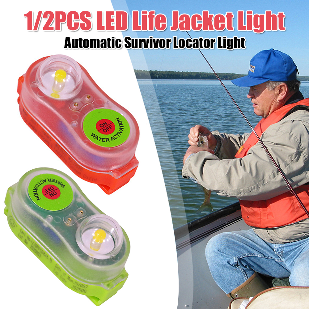 LED Life Jacket Light Water-Ac - Fishing Jacket Waterproof のレビューと価格