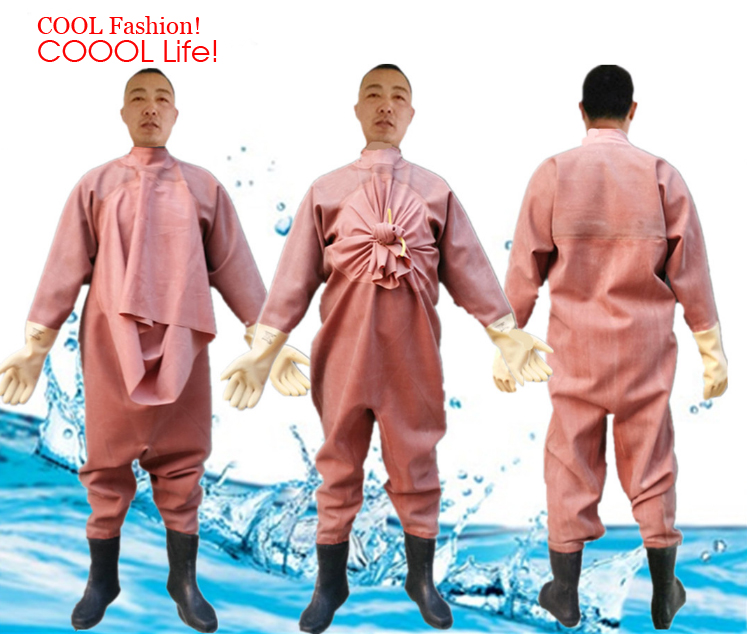 1mm Men Women Rubber Wader Sui - Fishing Rain Suit のレビューと価格