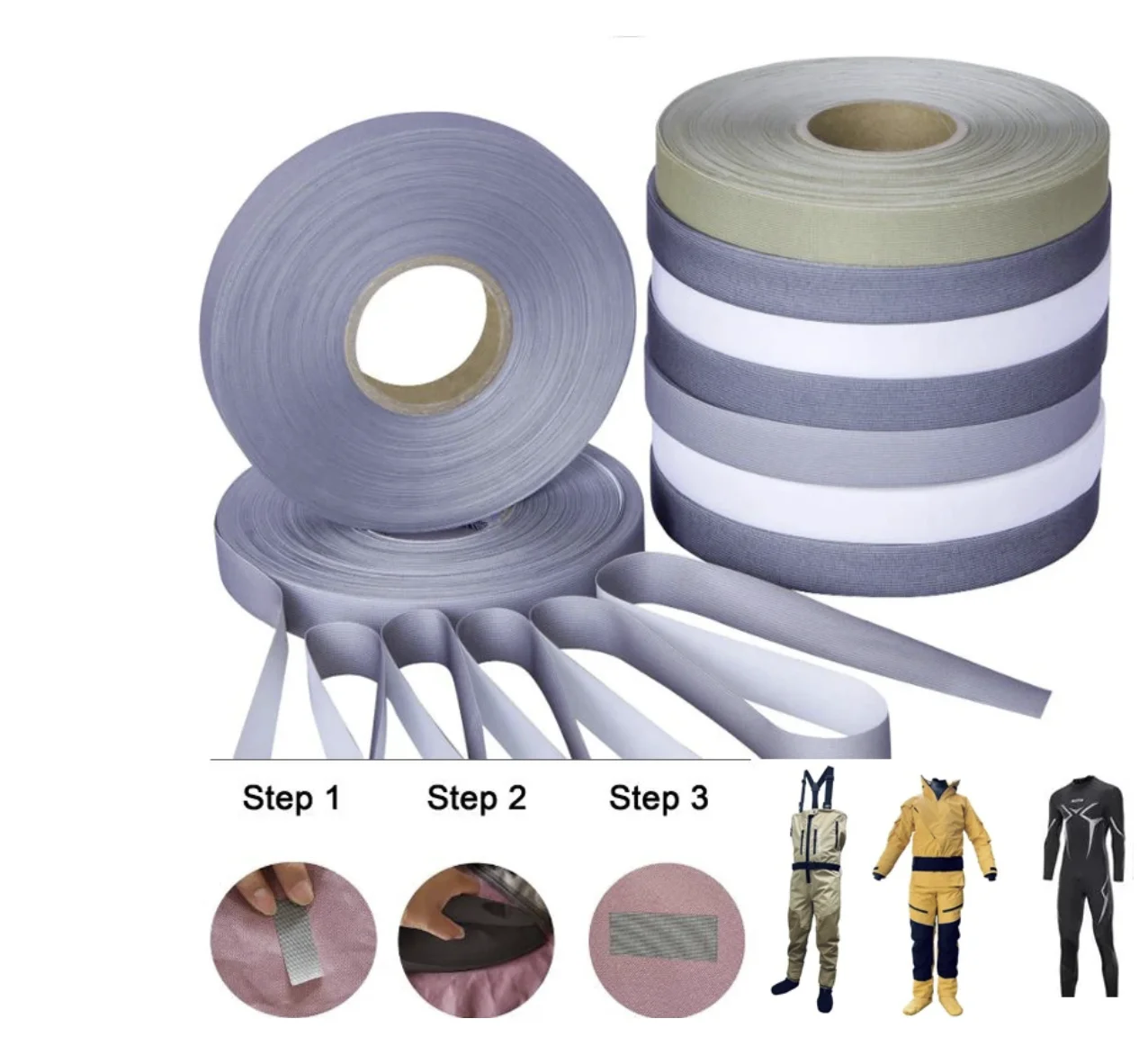 Iron On Seam Sealing Tape T-20 - Fishing Jacket Waterproof のレビューと価格