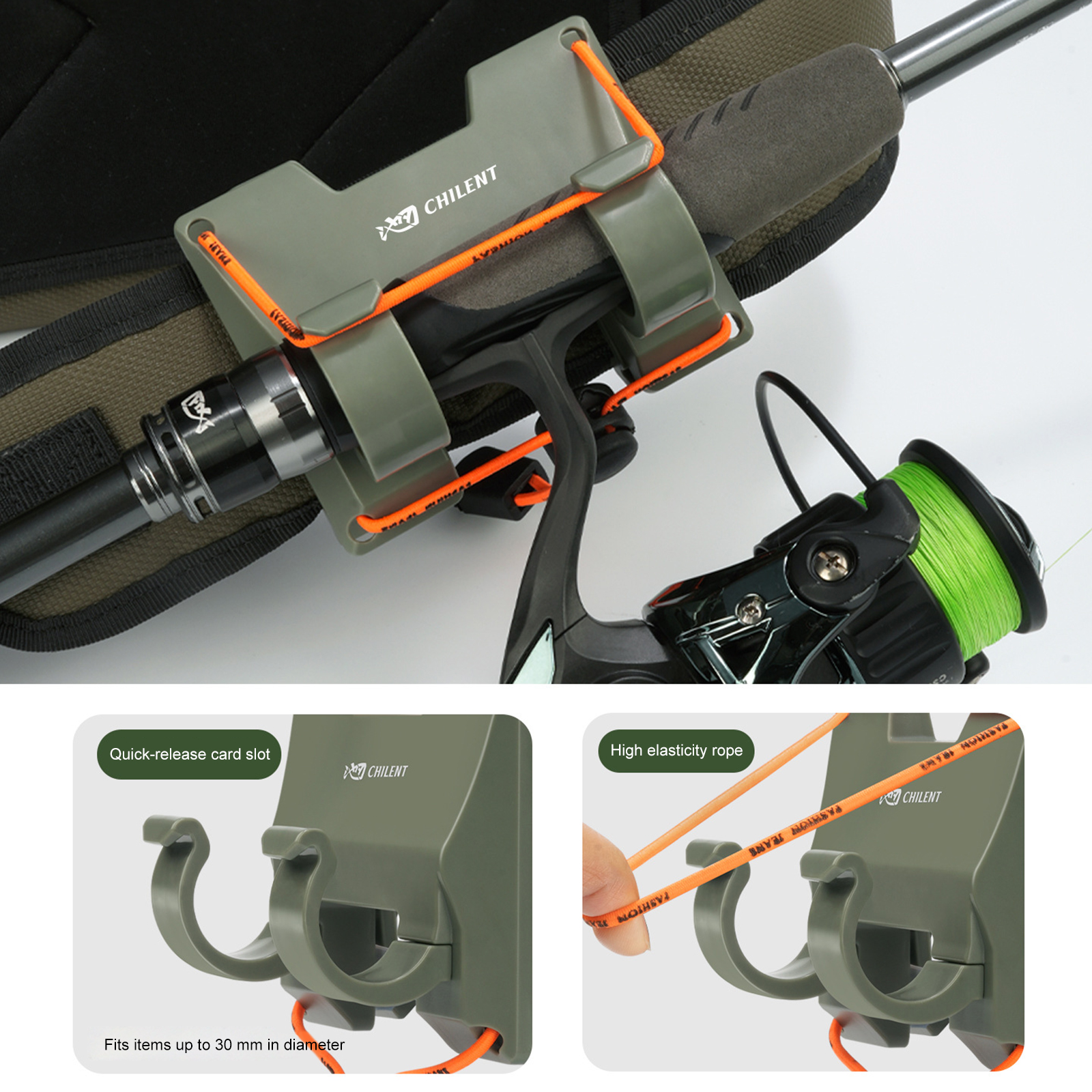 Outdoor Belt Clip Rod Holder H - Fishing Belt のレビューと価格