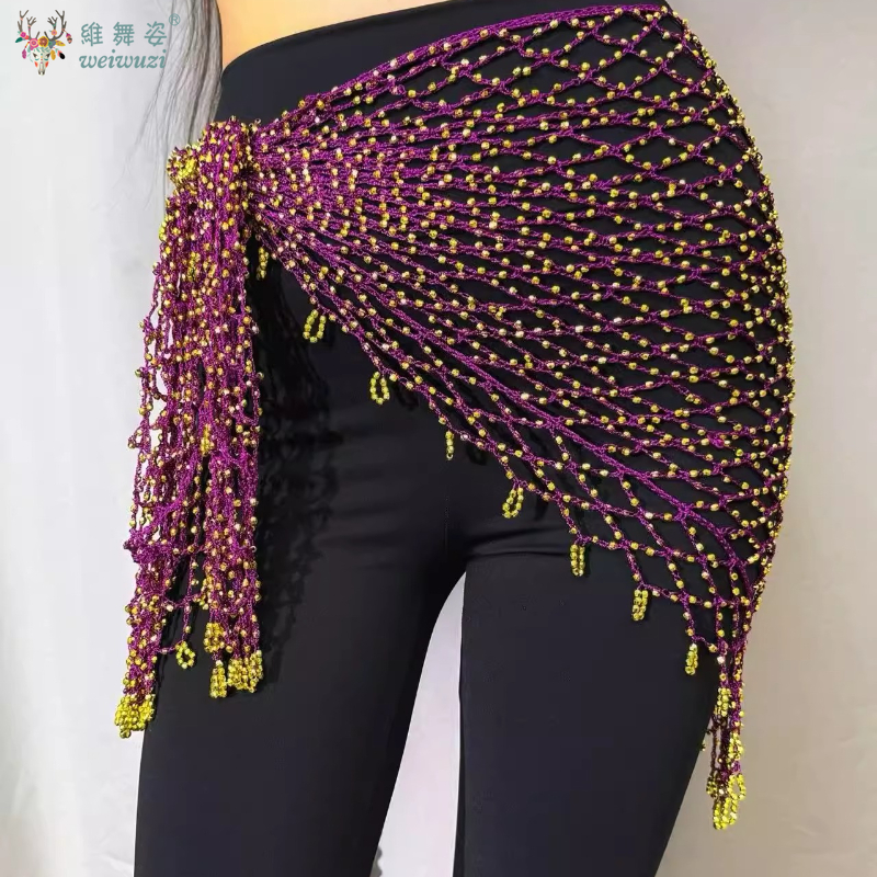 New Belly Dance Hip Scarf Sequ - Fishing Belt のレビューと価格