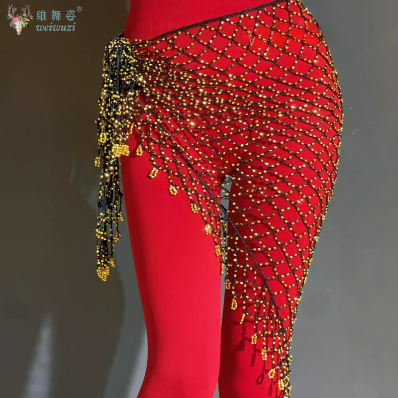 New Belly Dance Hip Scarf Sequ - Fishing Belt のレビューと価格