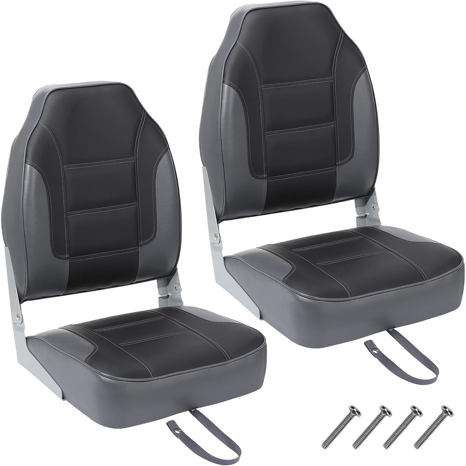 2 Pack Folding Boat Seats, Hig - Fishing Backpack のレビューと価格