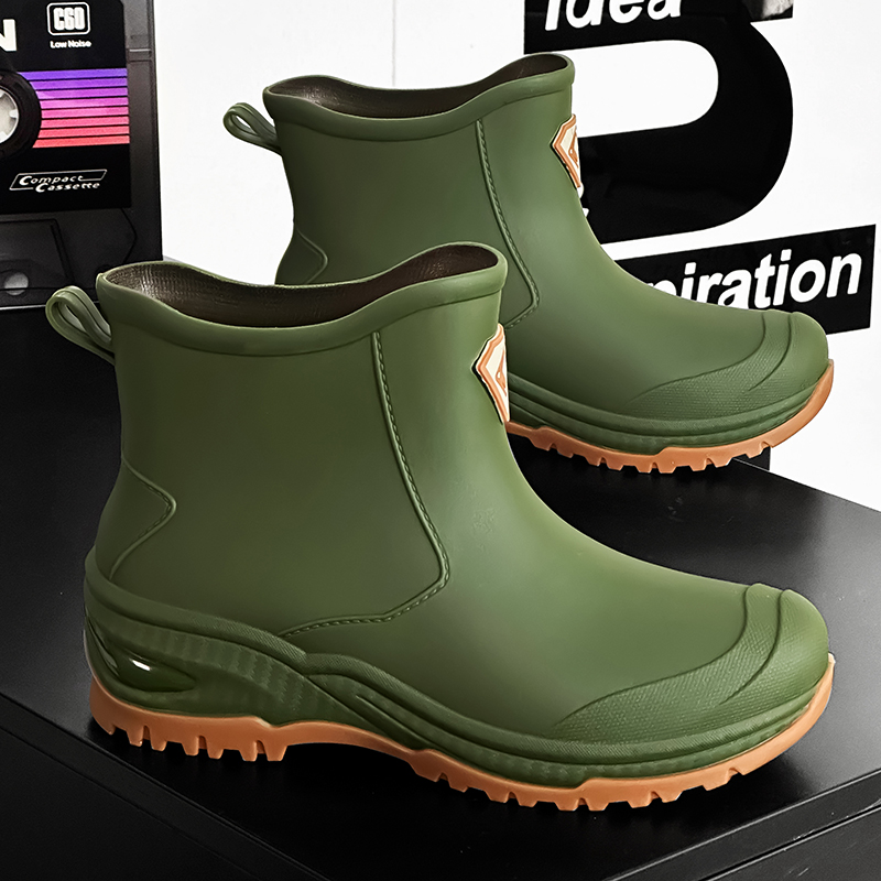 Men's Rain Boots Outdoor Wear- - Fishing Boots のレビューと価格