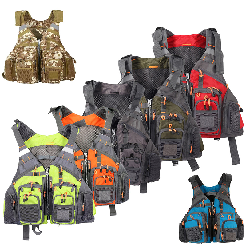 Fishing Suit Boat Vest Coat Fi - Fishing Vest のレビューと価格