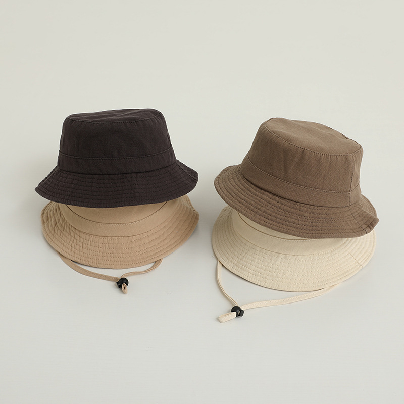 Solid Color Kids Bucket Hat Fa - Fishing Hat のレビューと価格