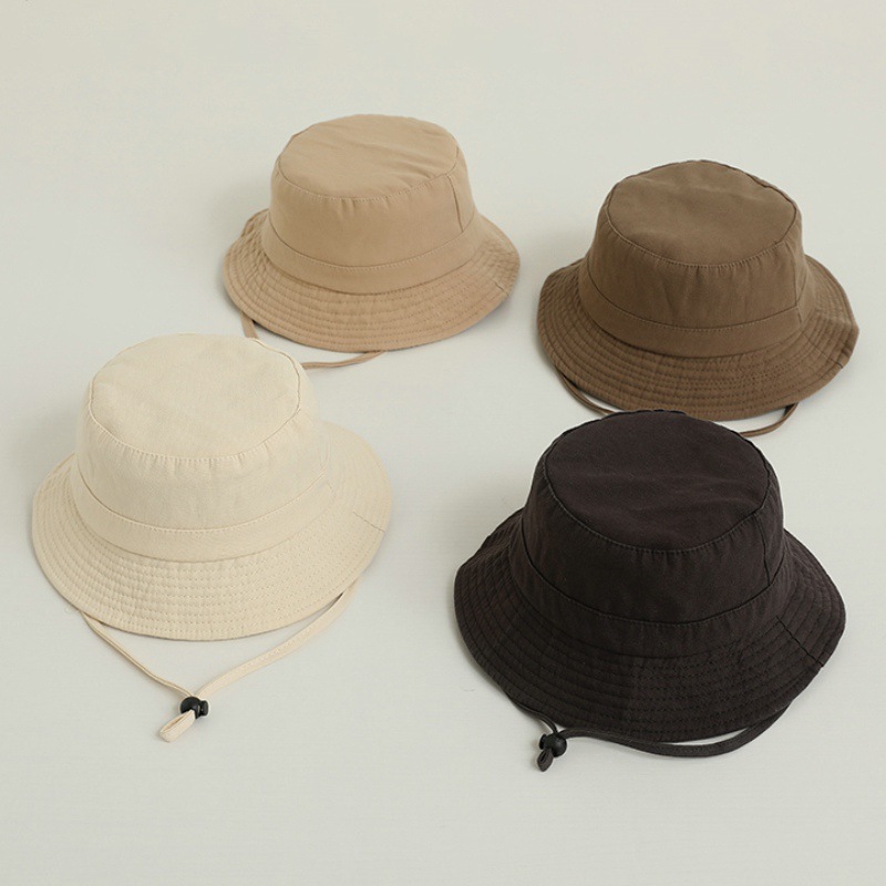 Solid Color Kids Bucket Hat Fa - Fishing Hat のレビューと価格