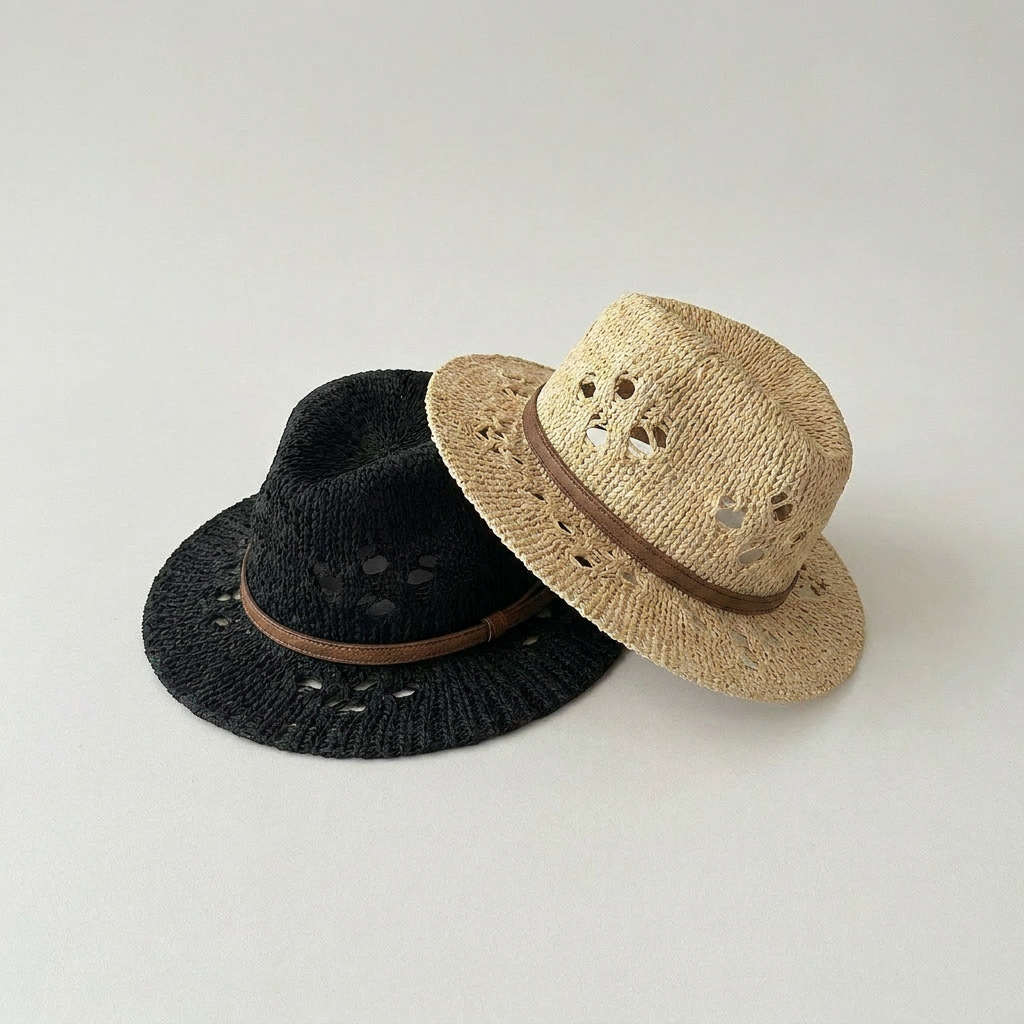 MILANCEL Summer Kids Straw Hat - Fishing Hat のレビューと価格