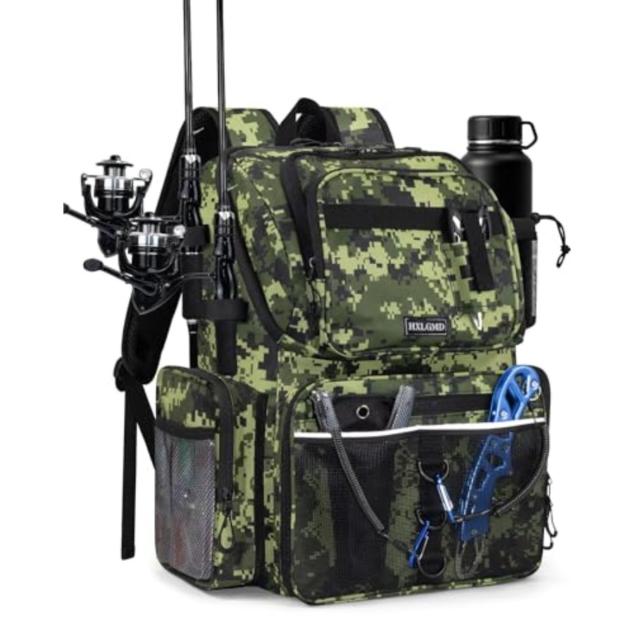 Fishing Backpack with Rod Hold - Fishing Backpack のレビューと価格