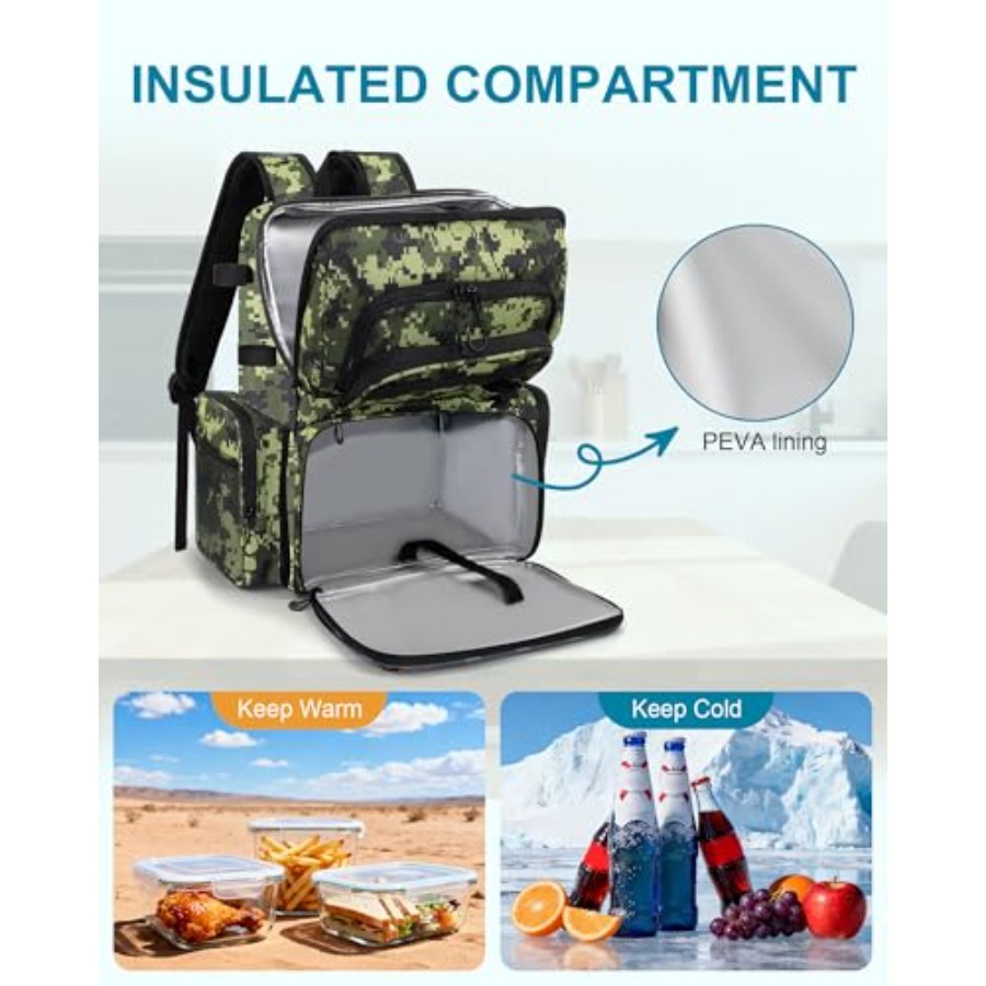 Fishing Backpack with Rod Hold - Fishing Backpack のレビューと価格