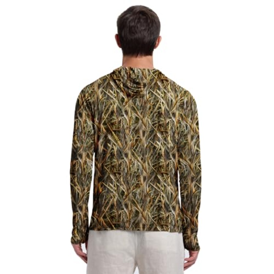 UPF 50+ Fishing Hoodie with Ne - Fishing Hoodie のレビューと価格