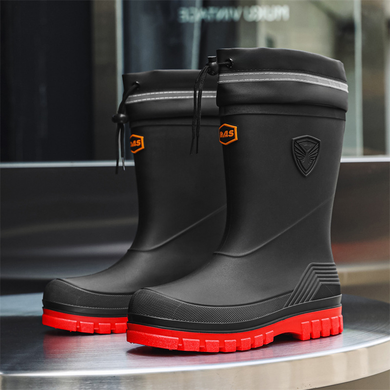 Fashion Men's Rain Boots Mid-C - Fishing Boots のレビューと価格