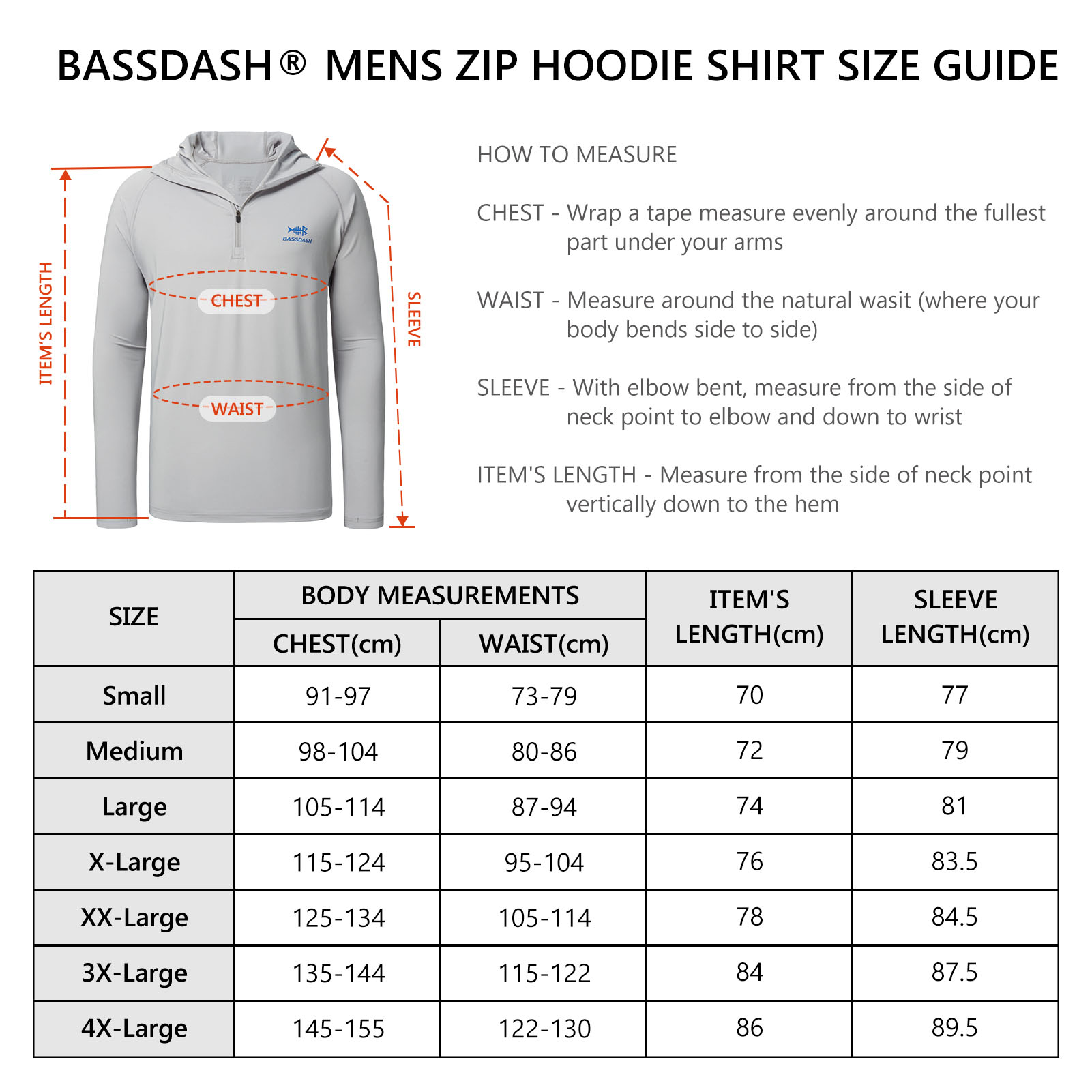 Bassdash Men’s UPF 50+ 1/4 Zip - Fishing Shirt Uv Protection のレビューと価格