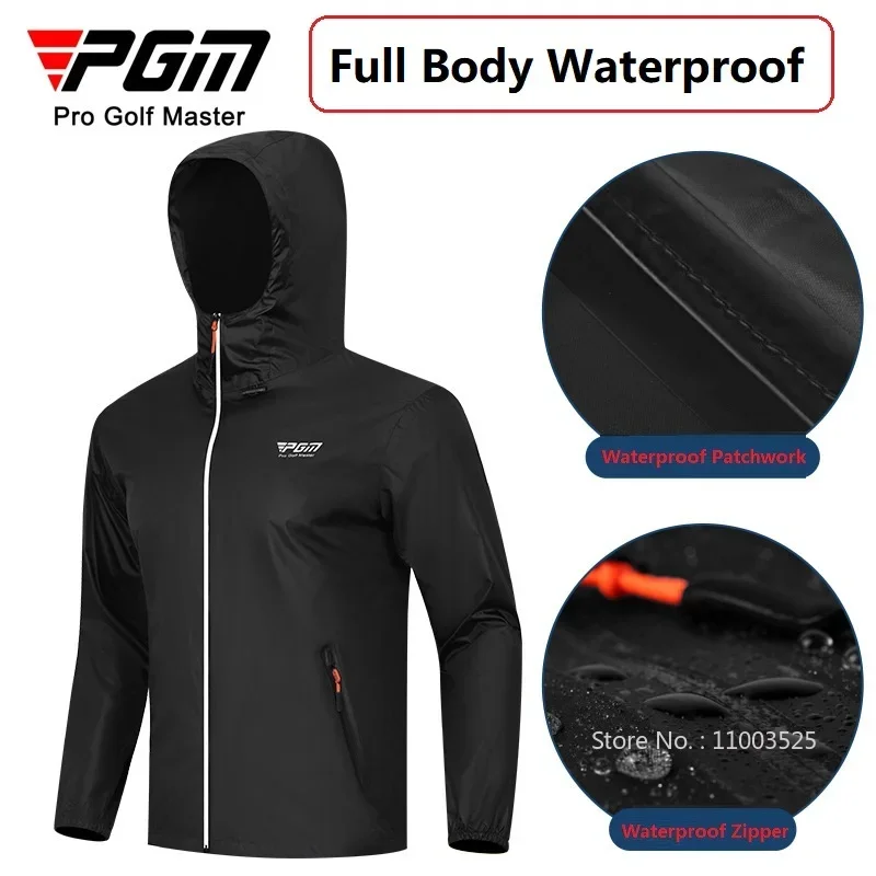 Pgm Men Golf Raincoat Rain Pan - Fishing Rain Suit のレビューと価格