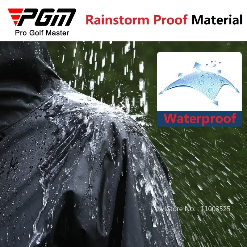 Pgm Men Golf Raincoat Rain Pan - Fishing Rain Suit のレビューと価格