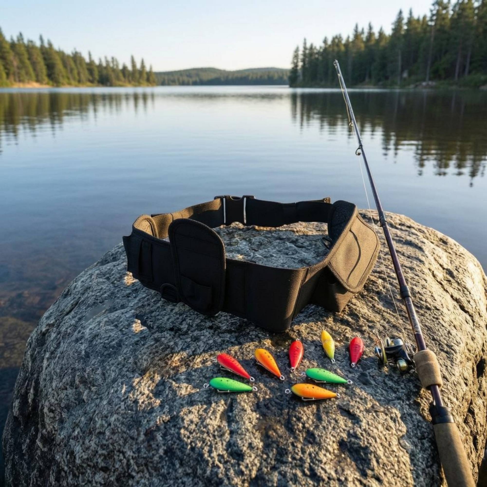Fishing Waist Bag Flap Pockets - Fishing Belt のレビューと価格