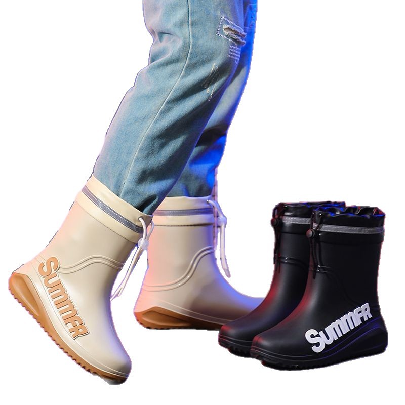 Men's Lined Mid-Calf Rain Boot - Fishing Boots のレビューと価格